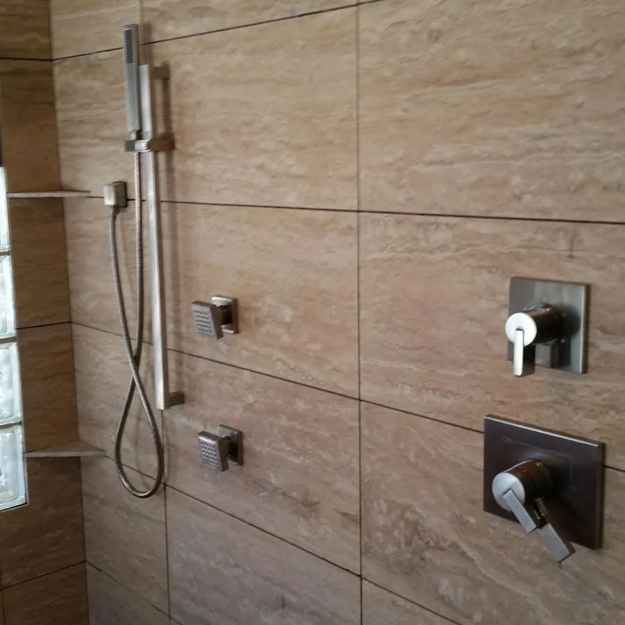 Shower fixture installation for Water Heater Replacement in Waynesville